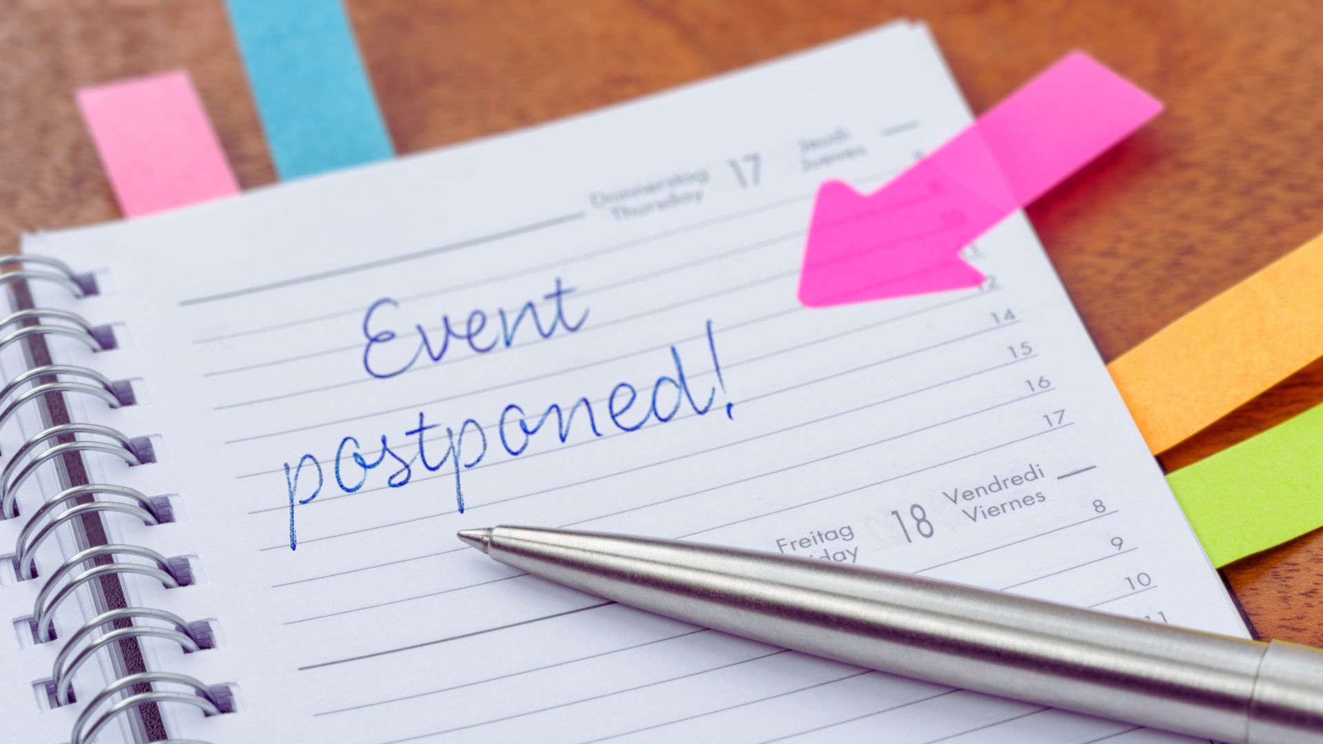 postpone