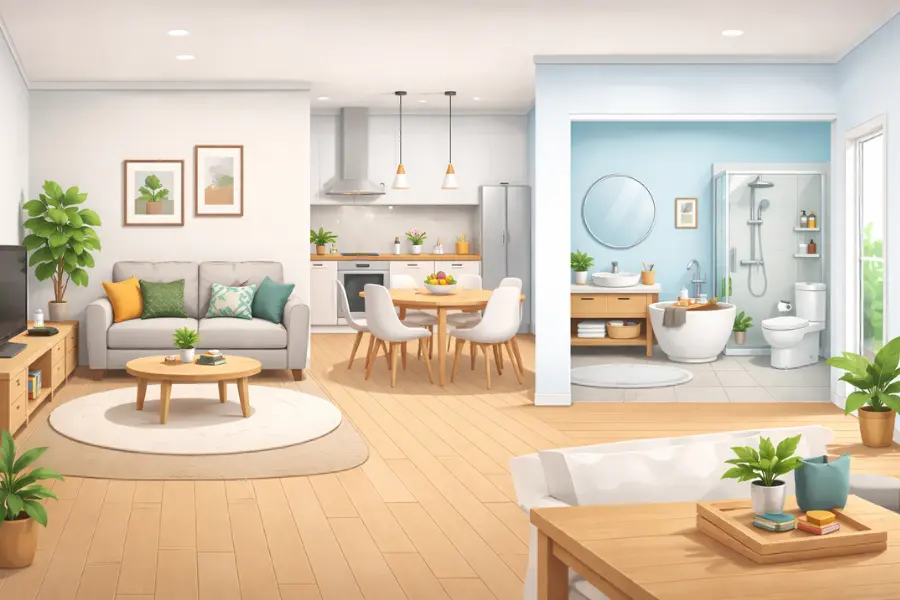 Kosakata Perabotan rumah tangga dalam bahasa Inggris