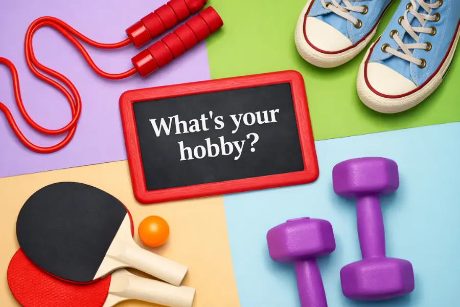 nama hobi dalam bahasa inggris