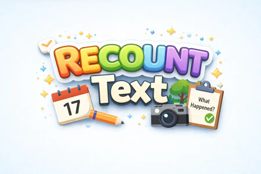 apa itu recount text bahasa inggris