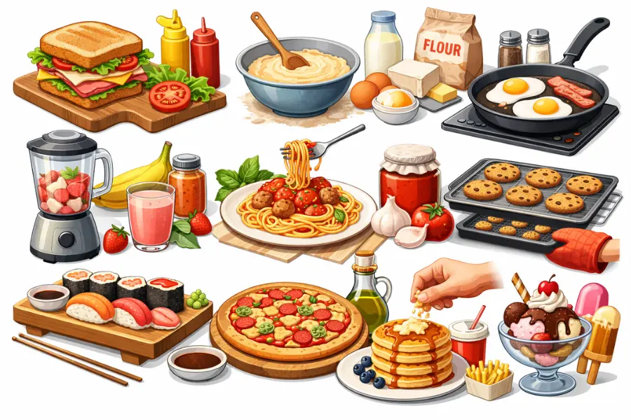 contoh procedure text makanan dalam bahasa inggris