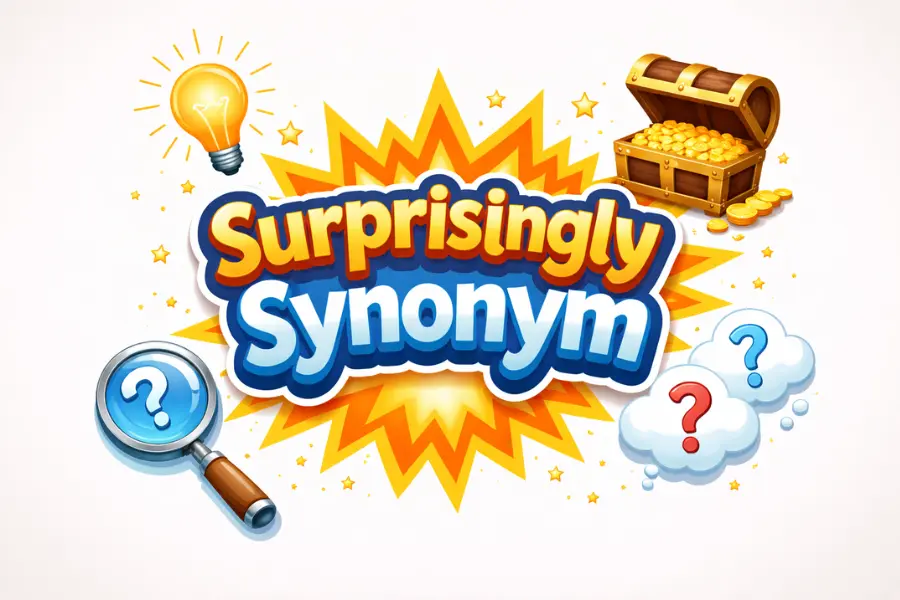 kumpulan sinonim surprisingly bahasa inggris