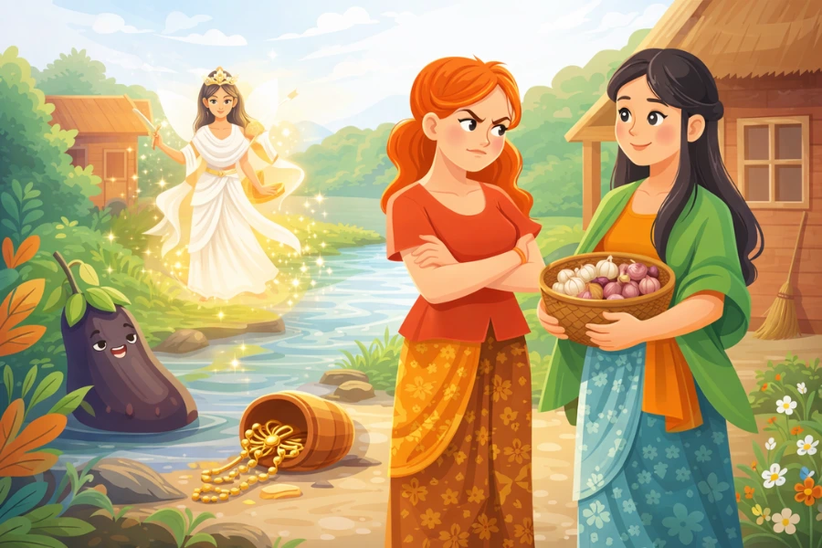 Cerita Rakyat Bahasa Inggris dan Artinya