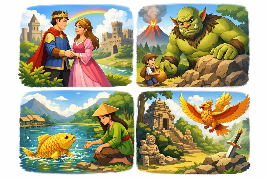 Contoh Narrative Text Legend Bahasa Inggris