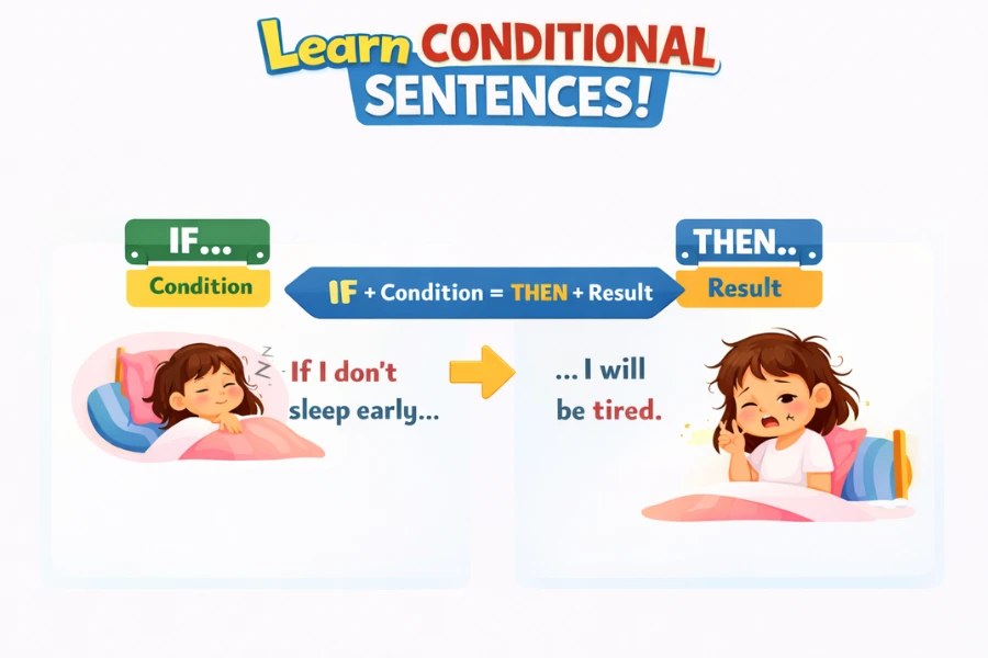 conditional sentences bahasa inggris