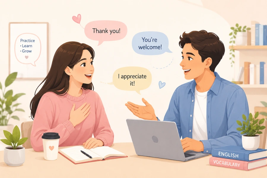 Ucapan Terima Kasih Bahasa Inggris dan Contoh Kalimat