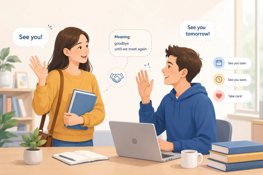 Arti See You dalam Bahasa Inggris dan Penggunaannya