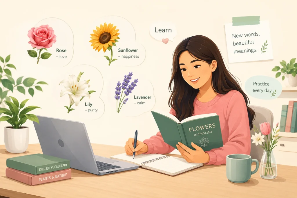 Nama-Nama Bunga dalam Bahasa Inggris dan Artinya