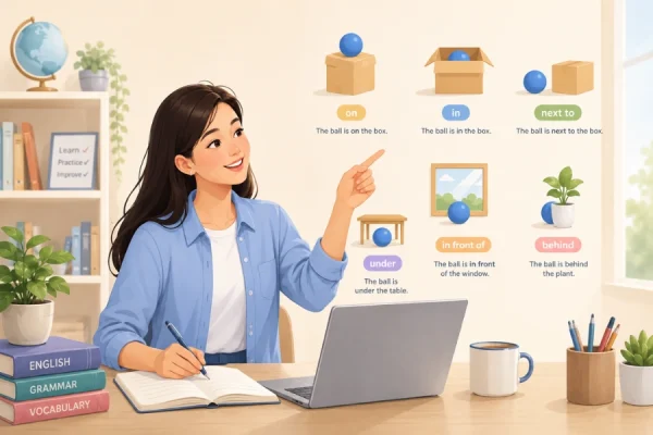 Basic Preposition dalam Bahasa Inggris dan Jenisnya