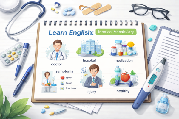 Kosakata Bahasa Inggris tentang Kesehatan dan Artinya