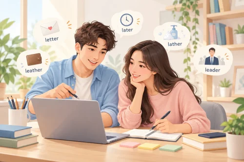 Perbedaan Letter, Leather, Later, Lather, dan Leader Bahasa Inggris