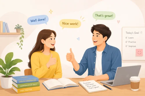 arti good job dan contoh kalimat