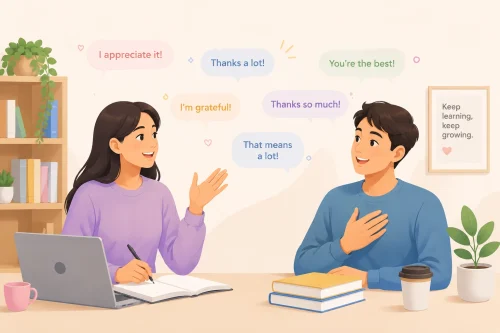 cara lain ucapkan sama-sama atau thank you
