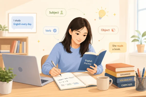 cara menyusun kalimat bahasa inggris dengan benar