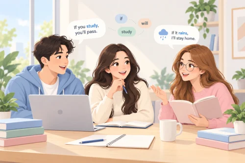 conditional sentence type 1 bahasa Inggris