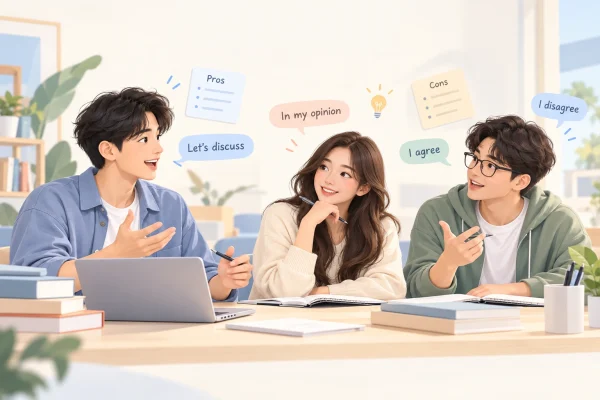 discussion text bahasa inggris