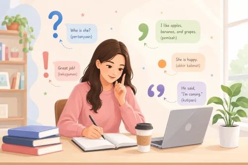 punctuation dalam bahasa inggris