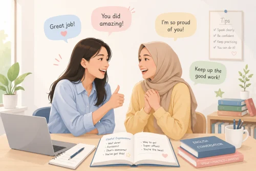 ucapan semprotulation bahasa inggris